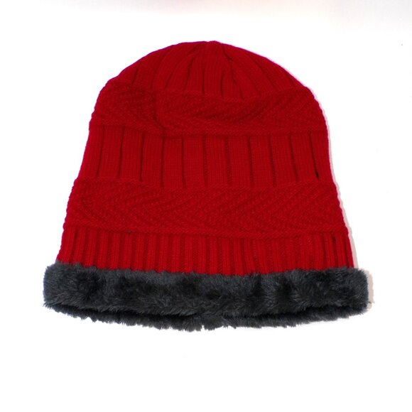 2X HOST PICK Mens Red Hat Neck Warmer Tech Gloves Winter Set - Picture 4 of 6